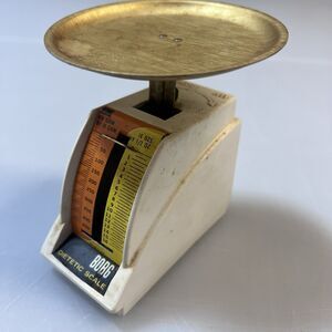 Vintage 1960s Borg Dietetic Scale WORKS GREAT